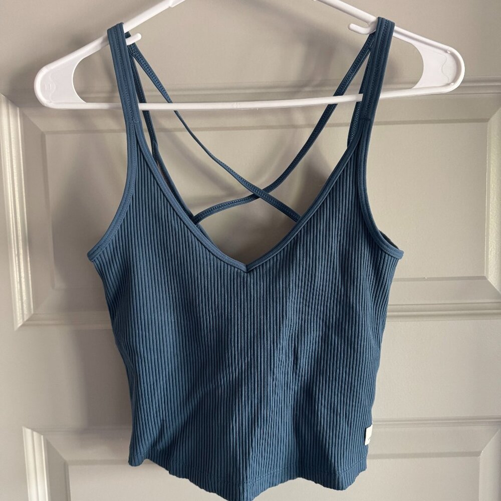 Vuori Ribbed Workout Tank Top